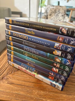 Colección 10 Películas DVD Disney (Español)
