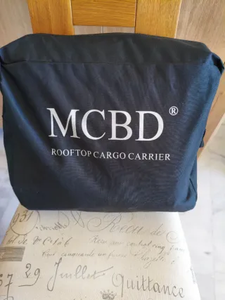 Baúl Techo Coche MCBD 594L Azul