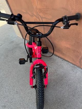 Bicicleta Monty 102 14 pugadas  Rosa fucsia