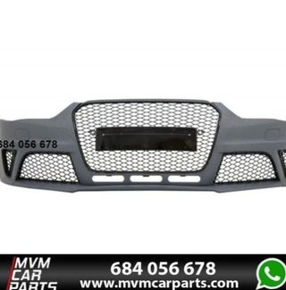 Paragolpes delantero y difusor para Audi A4 B8 Fac