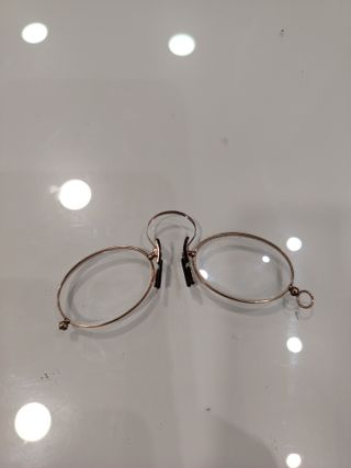 Gafas binoculares antiguas Quevedo