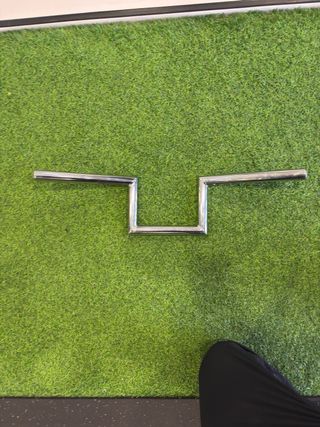 MANILLAR ZED 25MM CON AGUJEROS CROMO BILTWELL