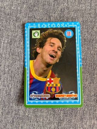 Carta Leo Messi FC Barcelona Brillo