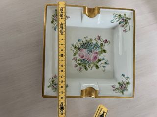 Portacenere Limoges dipinto a mano