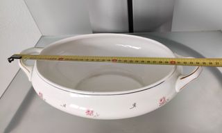 S. C. Richard Ginori Zuppiera + Piatto Porcellana