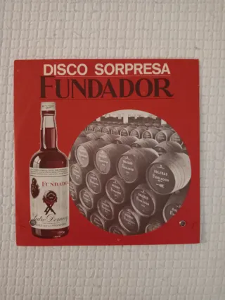 Disco Vinilo Single Fundador Pedro Domecq