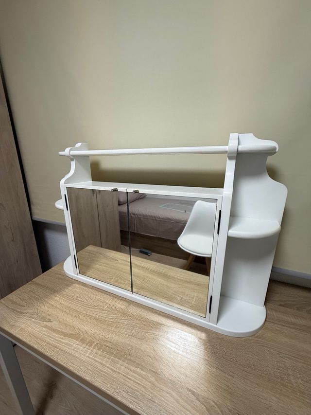 Vitrina Maquillador / Baño Blanca