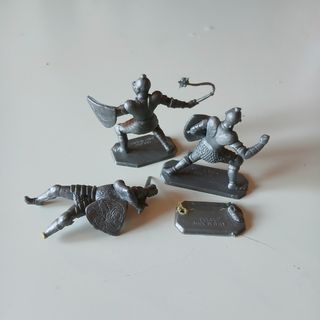 Lotto 3 soldatini vintage Dulcop anni 70 Italy