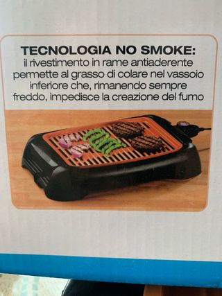 Griglia Elettrica Master Copper Antifumo