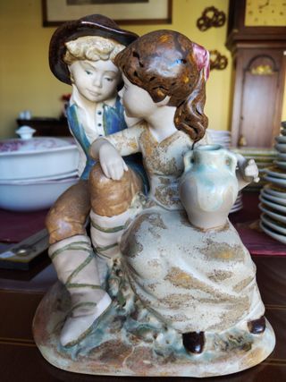 Figura Porcelana D'Avila Niños