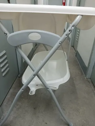 Cambiador bañera bebé con estructura