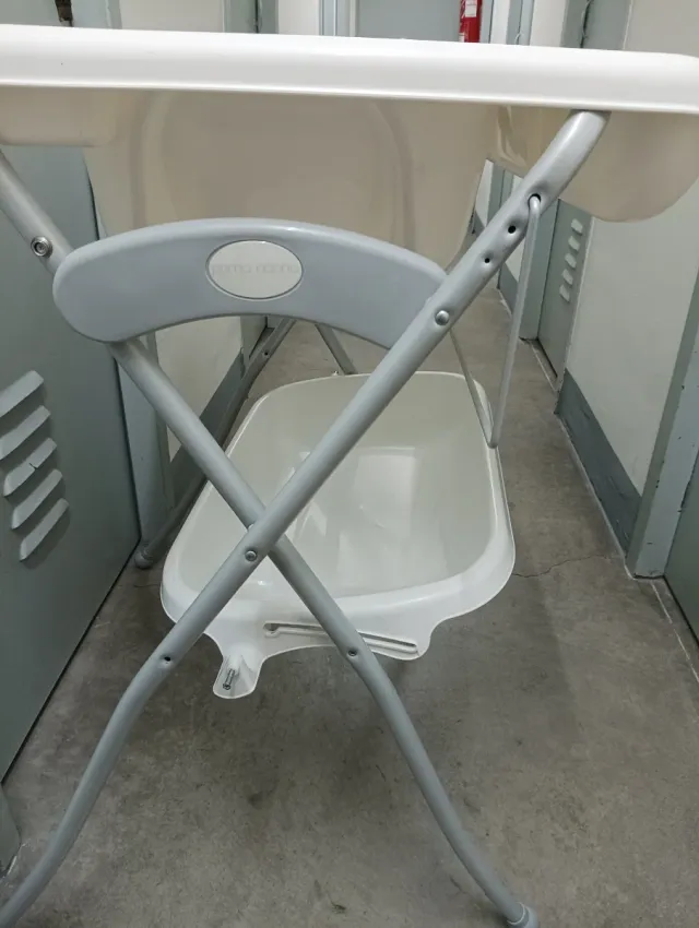 Cambiador bañera bebé con estructura