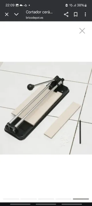 Cortadora cerámica manual 30mm