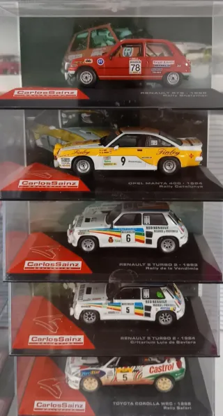 Lote Carlos Sainz Rally WRC 1:43