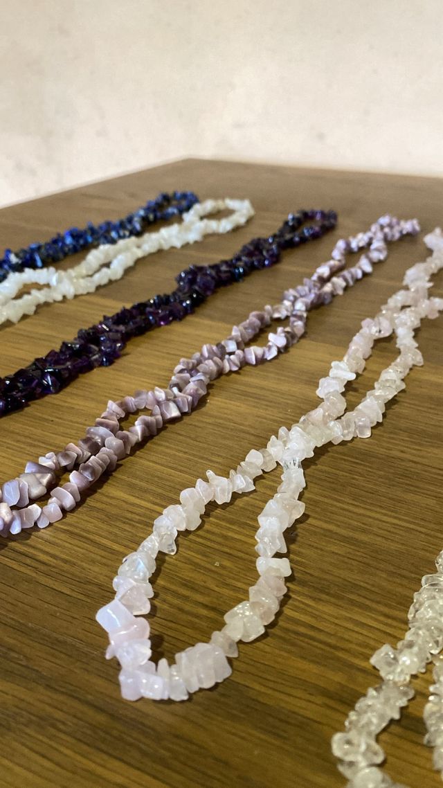 Colgantes de piedras naturales