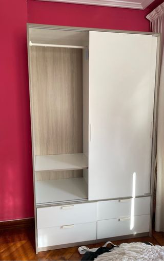 Armario ropero El Corte Inglés blanco