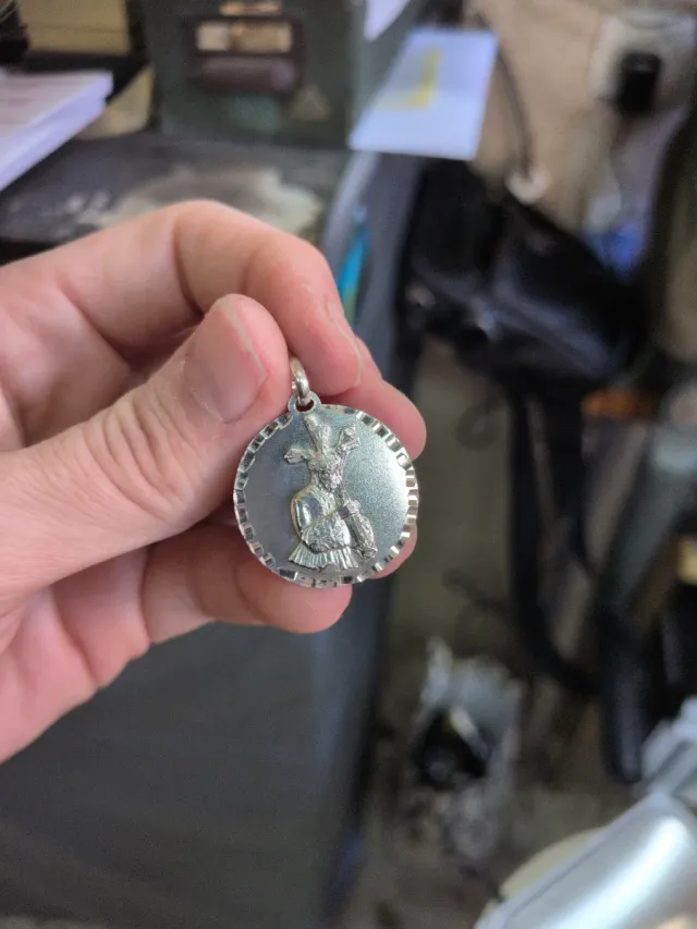 Medalla Plata cristo de los Gitanos
