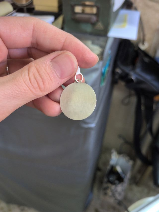 Medalla Plata cristo de los Gitanos