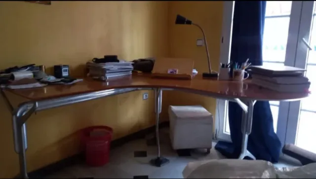 Escritorio haya maciza diseño moderno