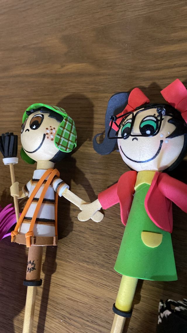 Lápices Fofuchos Decorados