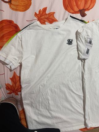 Pack 2 Camisetas SikSilk Blancas 