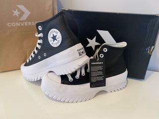 Zapatillas Converse Cuero Negras