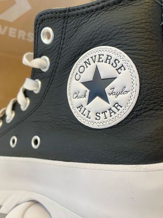 Zapatillas Converse Cuero Negras