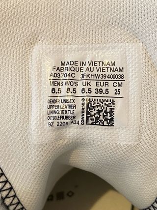 Zapatillas Converse Cuero Negras