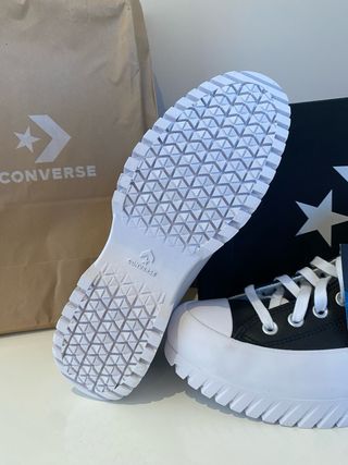 Zapatillas Converse Cuero Negras