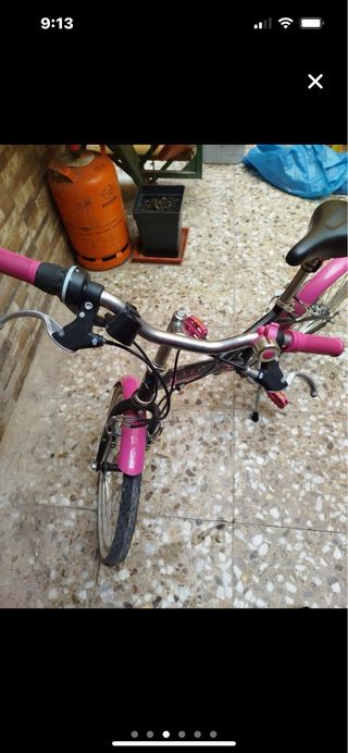 Bicicleta BTWIN niña rosa