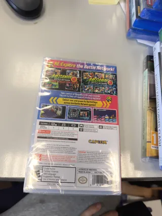 MegaMan Battle Network Legacy Collection Switch Nu