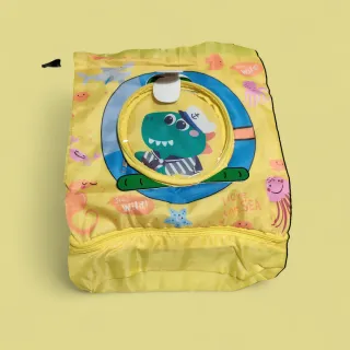 Mochila impermeable infantil dinosaurio