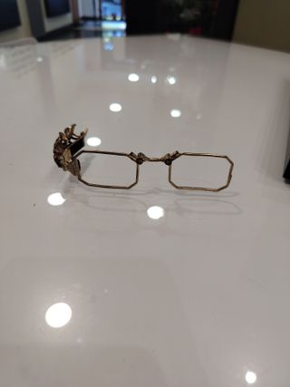 Gafa broche ópera antiguas Quevedo