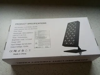 Panel Terapia Luz Roja 60LED