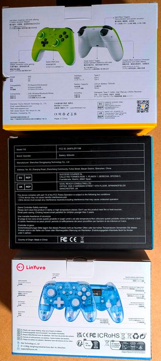 Lotto 3 joypad XBOX Playstation Nintendo IOS