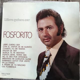 Vinilo Fosforito Libre Quiero Ser