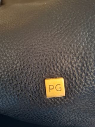 Bolso Piel Purificación García Negro