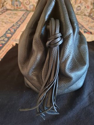 Bolso Piel Purificación García Negro