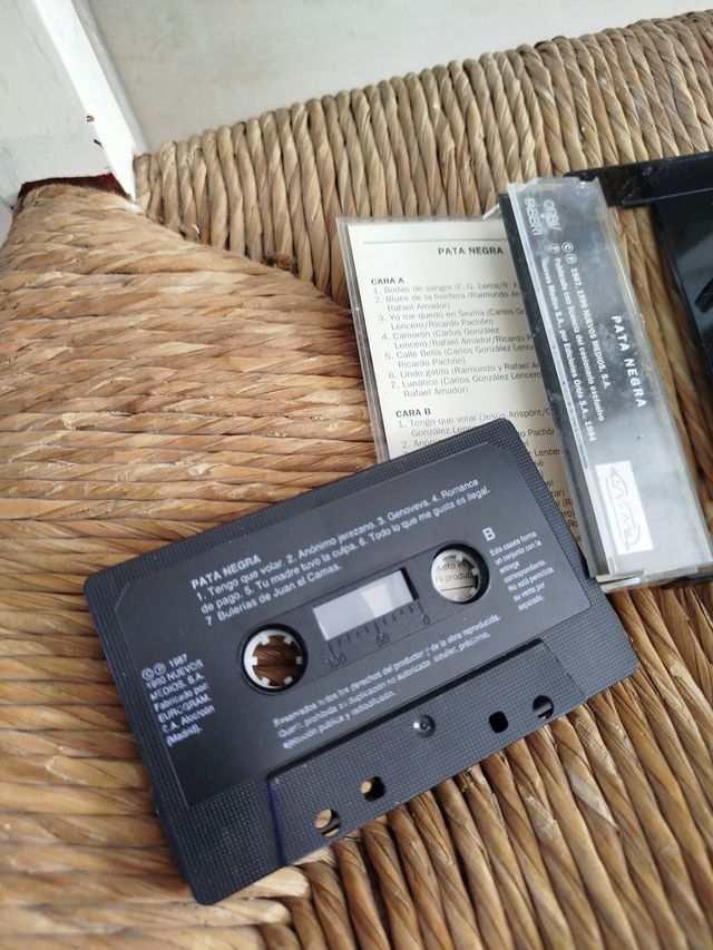 Cassetta Arte Flamenco Pata Negra