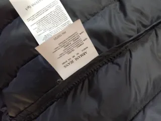 Giacca Armani Jeans Uomo Nera Taglia xxl.