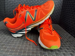 Zapatillas New Balance 3190 Naranja y Verde