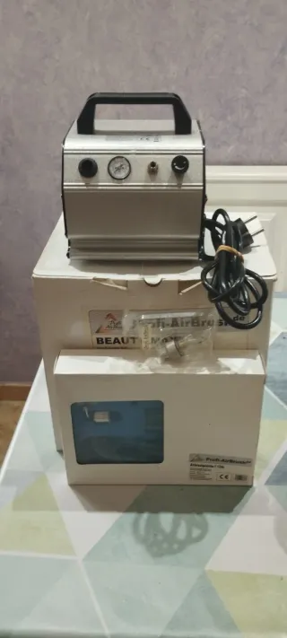 Kit aerógrafo y compresor