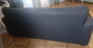 Sofá Ikea 3 plazas gris oscuro
