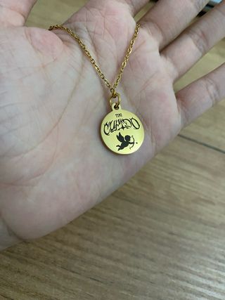 Collar Tini Cupido dorado