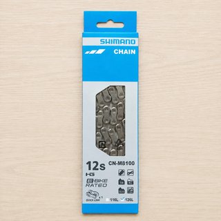 Corrente Shimano XT CN-M8100 126 Elos Quick-Link