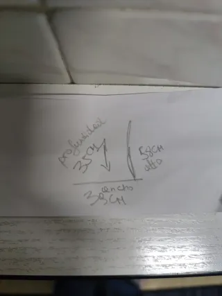 Cajonera gris y madera