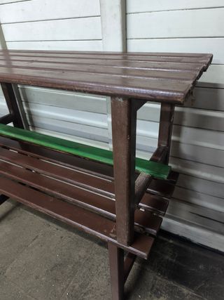 Bancos de madera antiguos. Precio unidad