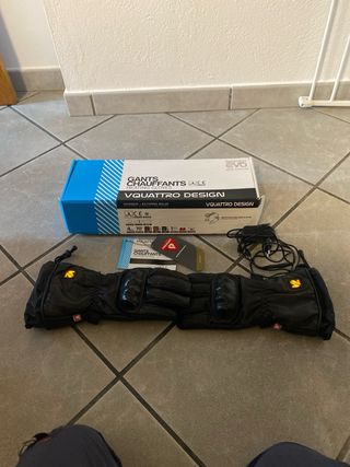 Guantes calefactables piel 3 potencias