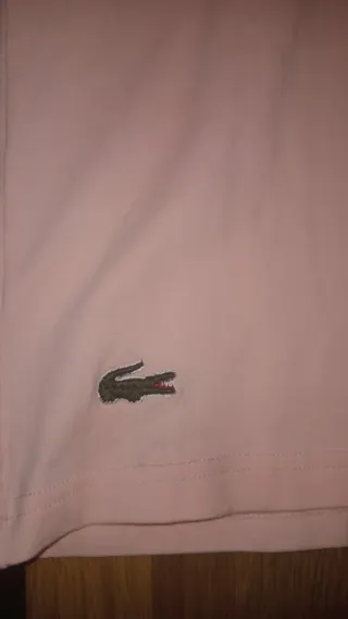 Camiseta Lacoste Rosa Talla S