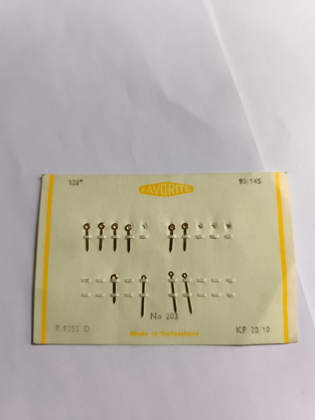 Agujas Reloj Favorite KF 28/10 No. 203